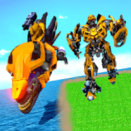 Robot Dragon Attack: Transform Robot Sea Dragon icon