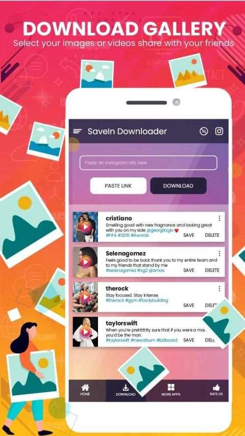 SaveIn: Downloader for Instagram & IGTV -Repost IG screenshot 3