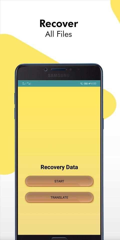 Recover deleted files Data - Audio Video Recovery screenshot 1
