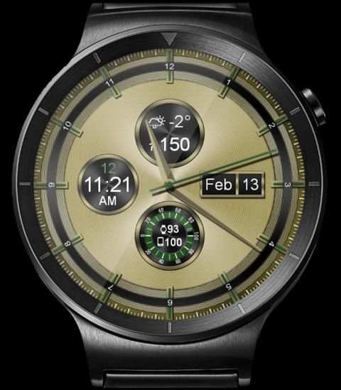 Sleek Sheen HD Watch Face Widget & Live Wallpaper स्क्रीनशॉट 7