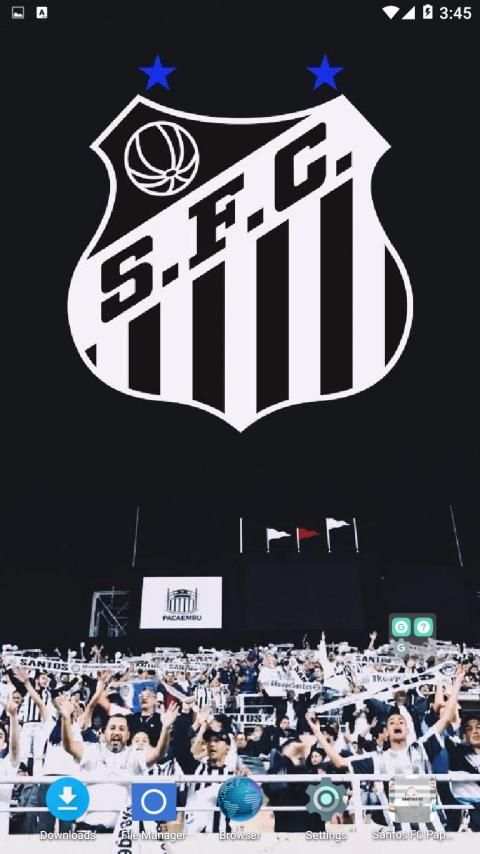 Papel de Parede do Time do Santos screenshot 2