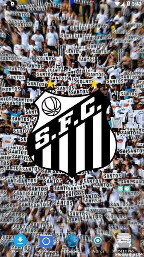 Papel de Parede do Time do Santos screenshot 4