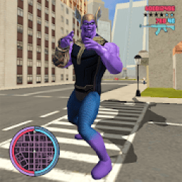Thanos Rope Hero Vice Town - Infinity Batte War आइकन
