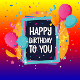 Happy Birthday Music - Birthday Song With Name आइकन