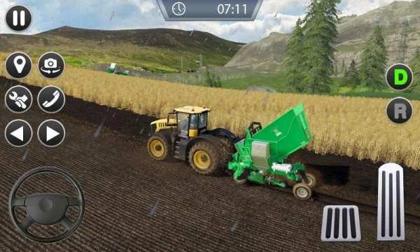 New Farmer Tractor Simulator 3D- farmer games free स्क्रीनशॉट 2