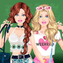 College Student Dress Up Game for girls