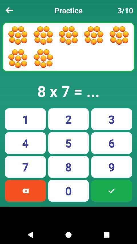 Multiplication Table Games screenshot 2
