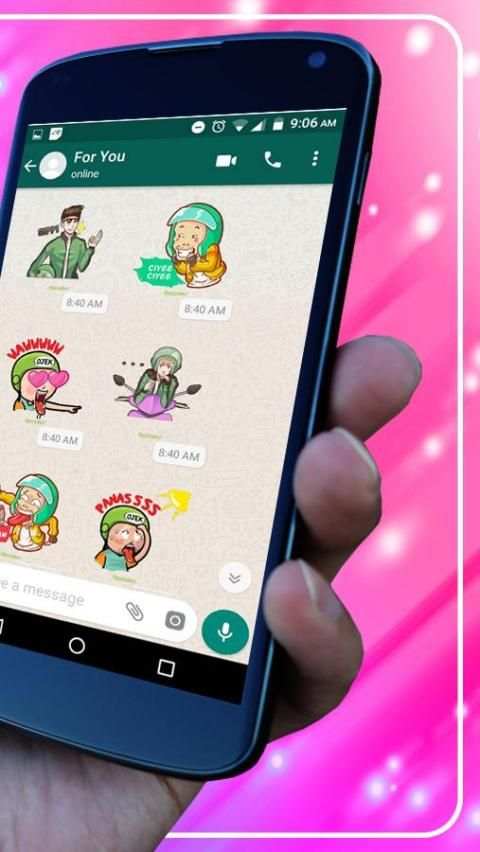 Ojek Online Stiker WA WAStickerApps screenshot 3
