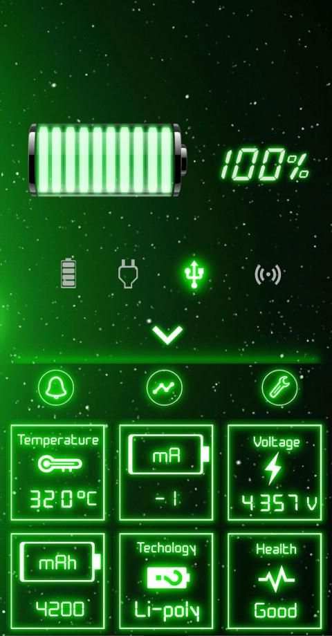 Battery Neon Widget screenshot 4