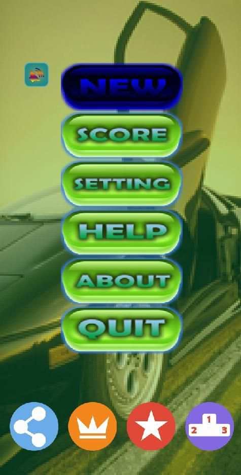 3D Racing Car Old screenshot 2