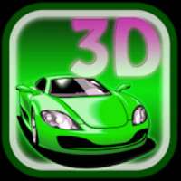 3D Racing Car Old
