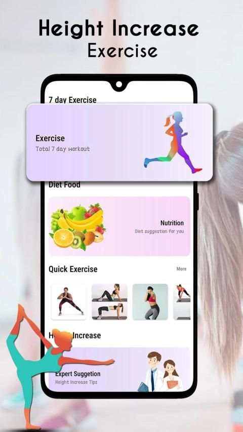 Height Increase Exercise Workout tips - Add 3 inch स्क्रीनशॉट 7