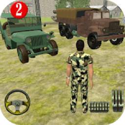 US Army Off-road Truck Driver 3D 2