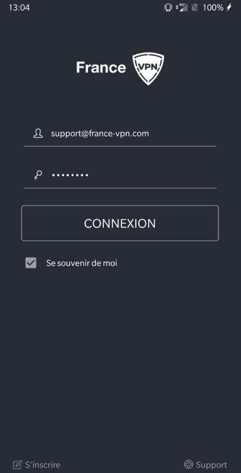 France VPN screenshot 1