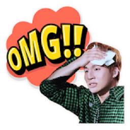 ikon BigBang K-Pop 빅뱅 Meme Emoticon Whatsappsticker App