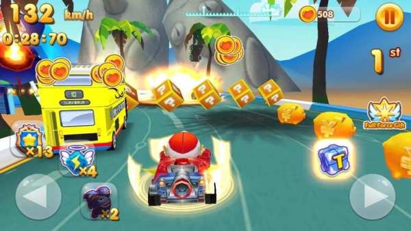 Toons Terrific Car Racing-TCR screenshot 4