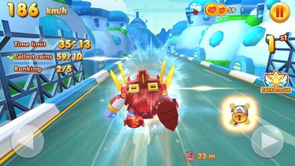 Toons Terrific Car Racing-TCR screenshot 2