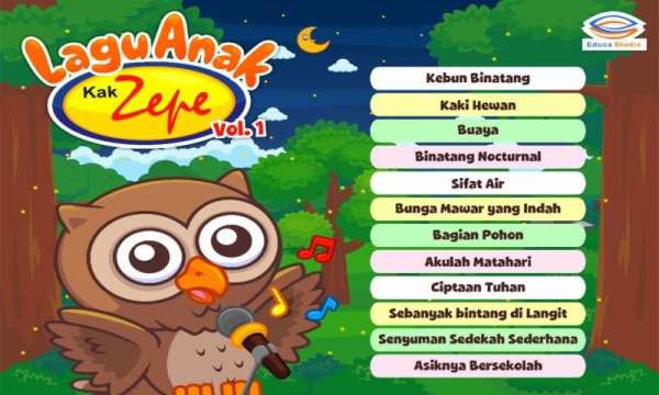 Lagu Anak Indonesia Kak Zepe 1 screenshot 10