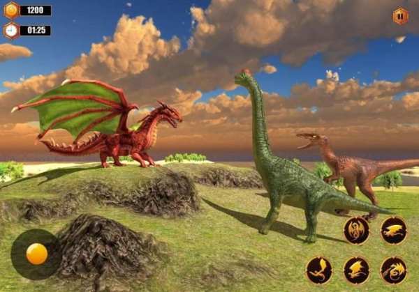 Dragon Family Simulator: Animal Family Games screenshot 7