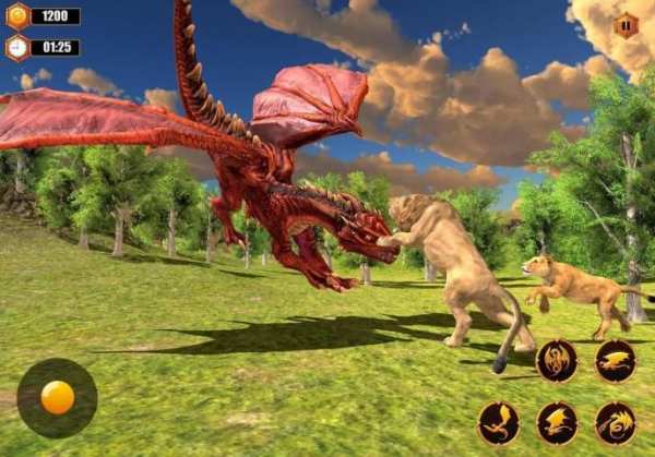 Dragon Family Simulator: Animal Family Games screenshot 2