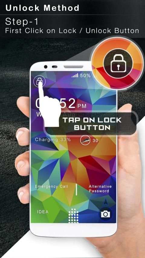 Fingerprint Lock Screen (Prank) स्क्रीनशॉट 5
