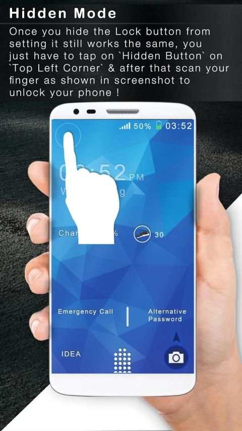 Fingerprint Lock Screen (Prank) स्क्रीनशॉट 3