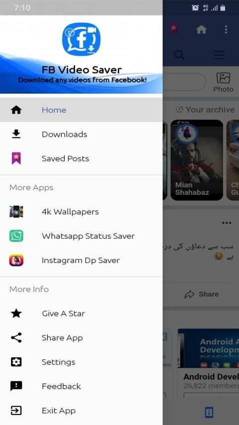 FB Downloader 2020 - Video Downloader For Facebook screenshot 1