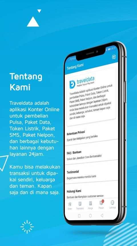 Traveldata - Mobile Topup Payment screenshot 5