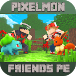 ikon Mod Pixelmon Friends for MCPE