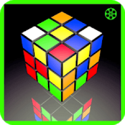 ikon Memecahkan warna puzzle cube