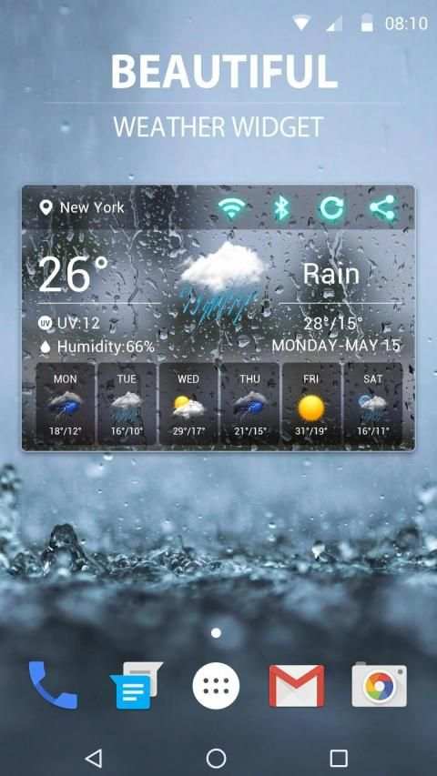 World weather widget&Forecast स्क्रीनशॉट 1
