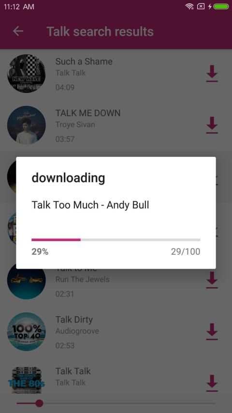 Lite Downloader & Free MP3 Download screenshot 1