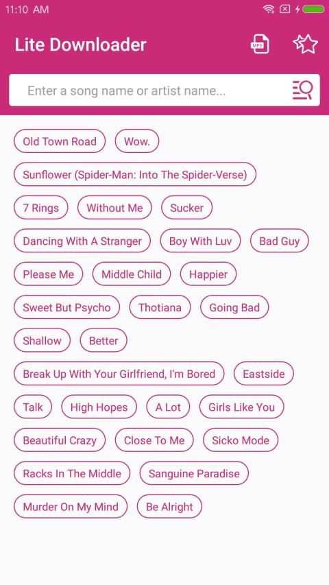 Lite Downloader & Free MP3 Download screenshot 3