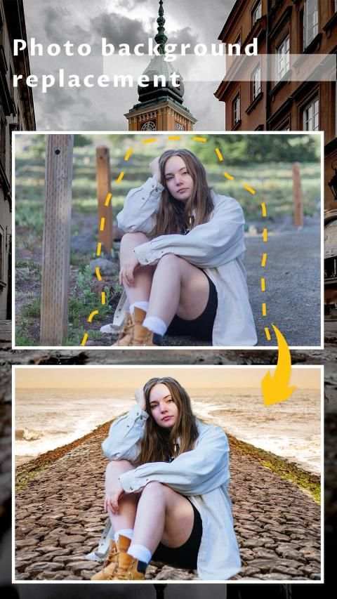 Photo Cut Editor screenshot 1