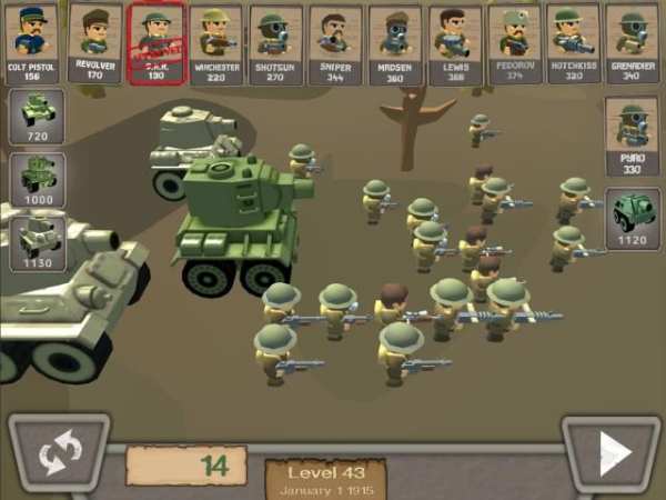 WW1 Battle Simulator स्क्रीनशॉट 3