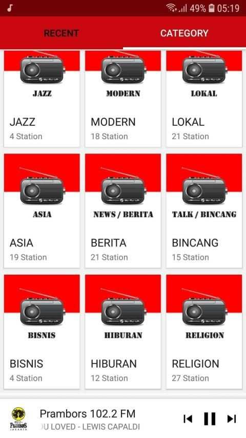Radio FM Online Indonesia screenshot 7