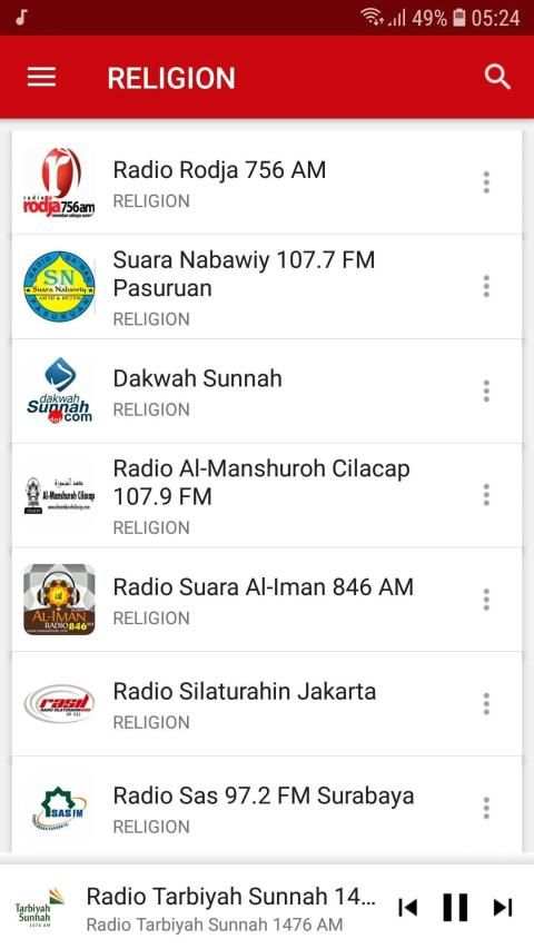 Radio FM Online Indonesia screenshot 2