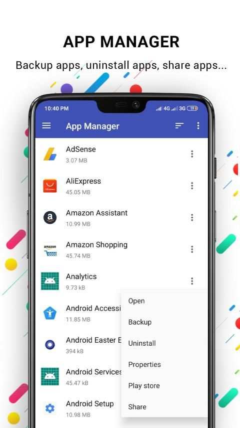 FZ File Explorer - File Manager, App Manager स्क्रीनशॉट 4