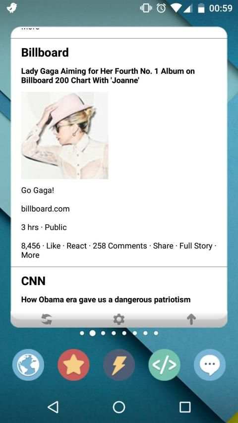 Widget for Facebook screenshot 2