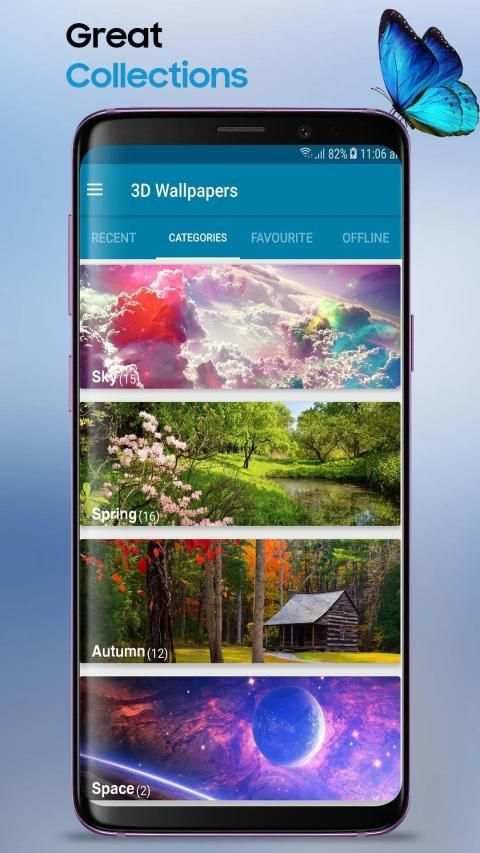 3D Wallpapers Backgrounds HD 4k स्क्रीनशॉट 1