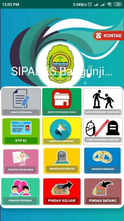 SIPADES Bangunjiwo screenshot 6
