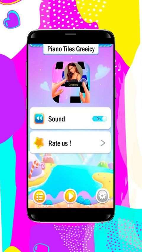Piano Tiles Greeicy screenshot 2
