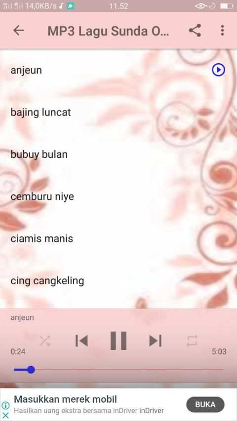 Lagu Sunda MP3 Offline Lengkap Pisan screenshot 4
