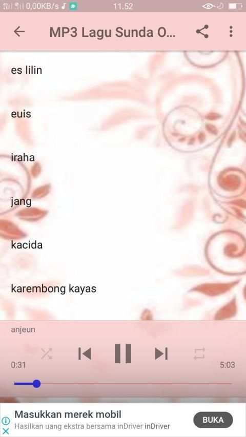 Lagu Sunda MP3 Offline Lengkap Pisan screenshot 3