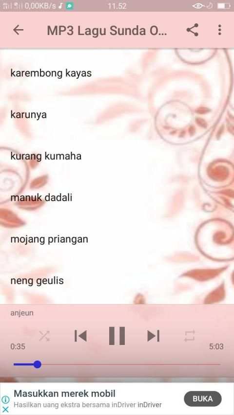 Lagu Sunda MP3 Offline Lengkap Pisan screenshot 2