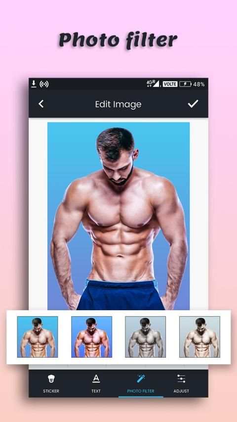 Man Six Pack Maker screenshot 2