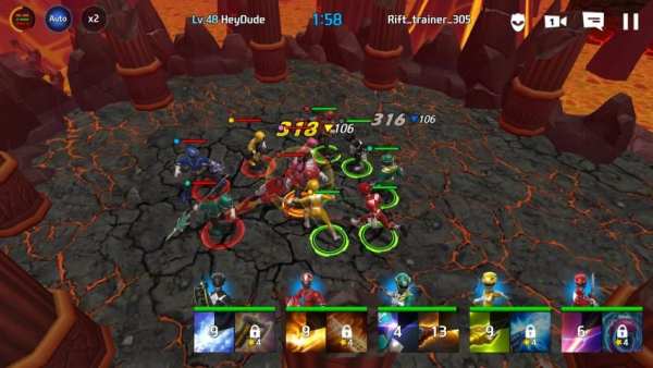 Power Rangers: All Stars screenshot 1