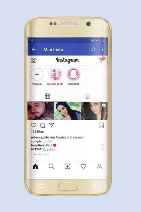 Mini for facebook and instagram screenshot 3