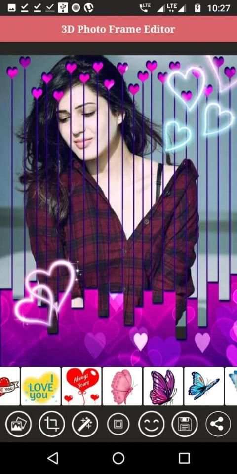 photo editor application | 3D shattering effects screenshot 2