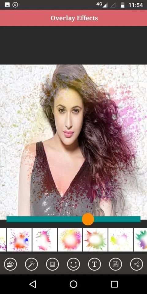 photo editor application | 3D shattering effects screenshot 6